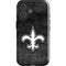 NFL New Orleans Saints Black & White iPhone 16 Impact Case